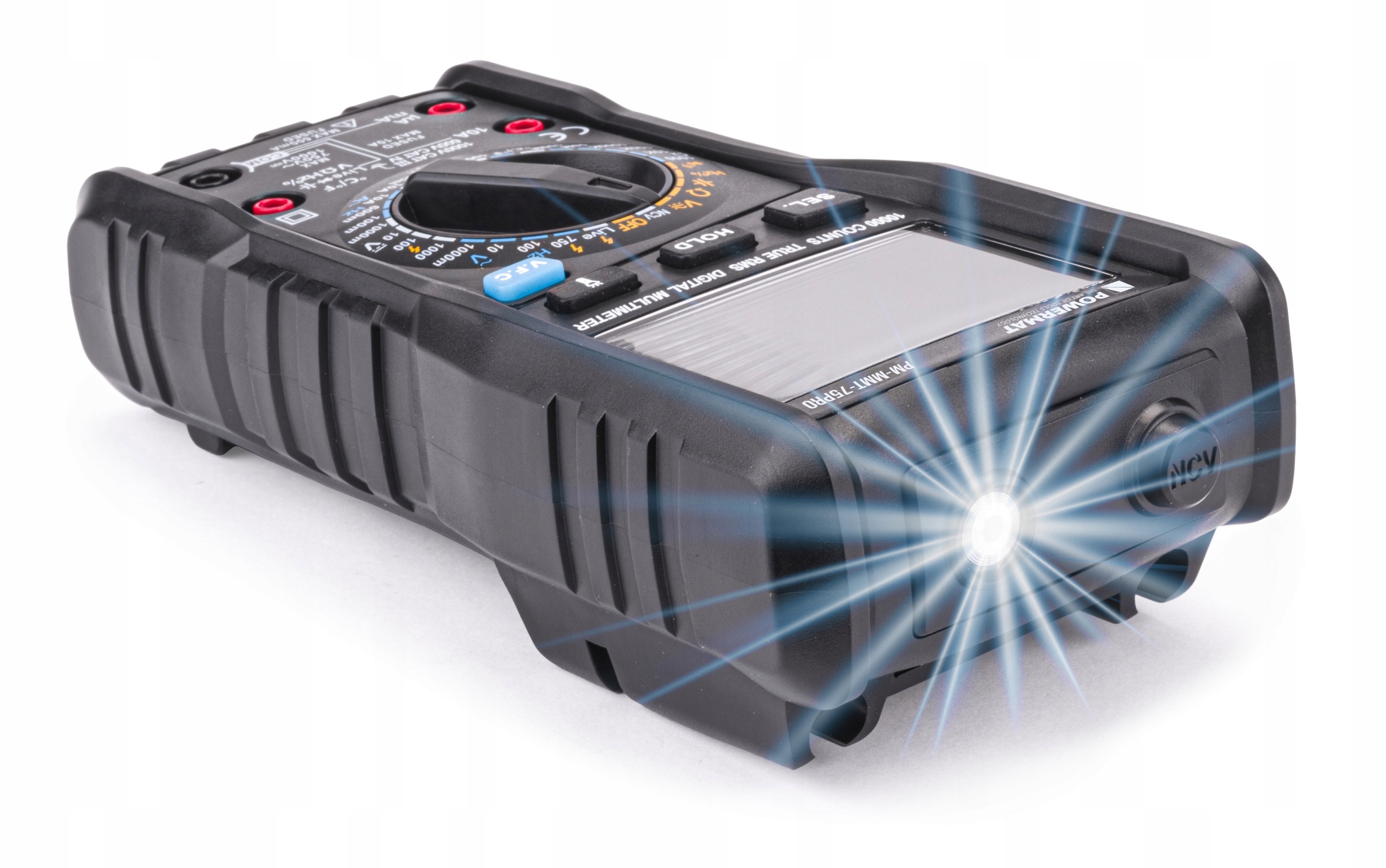 MULTIMETR CYFROWY ELEKTRYCZNY MIERNIK PRĄDU LCD Model PM-MMT-75PRO