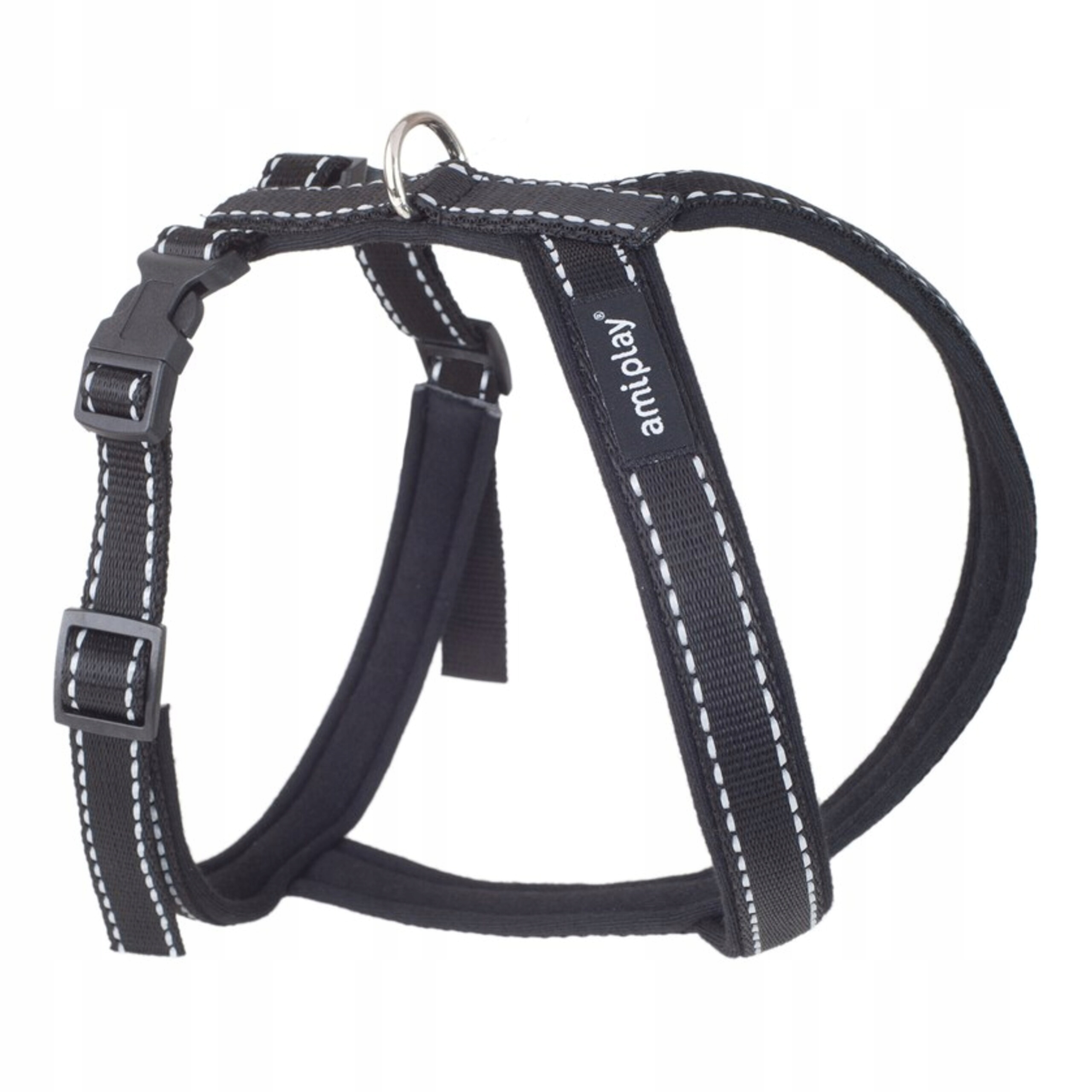 Levně Postroj pro velkého psa Amiplay Reflective bezpečnostní Grand Soft XL 59-75 cm