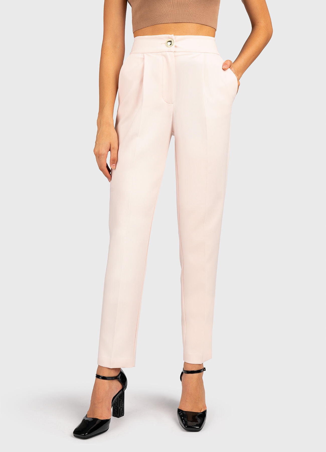 Marciano Guess Pudrové Kalhoty S Výstřihem (44)