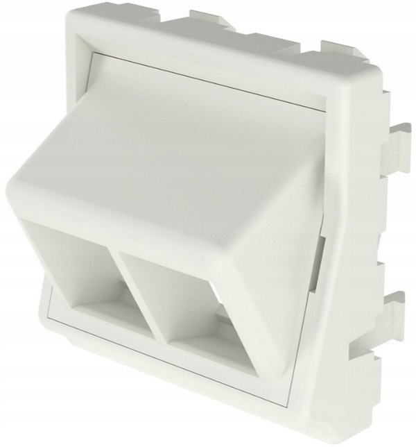 

Panduit Netkey czołowa kątowa Adapter mosaic 45x45
