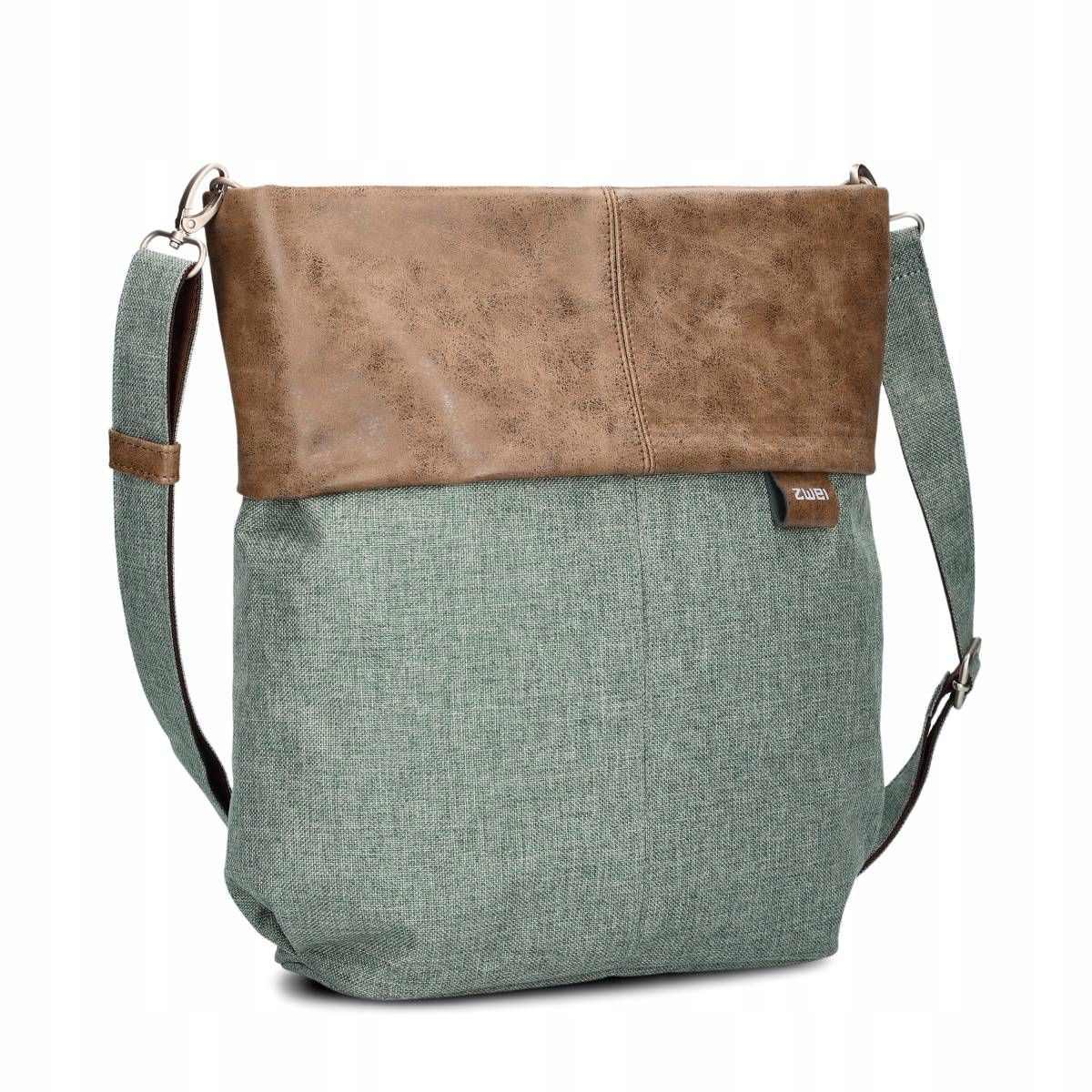 Kabelka crossbody se dvěma popruhy Zwei OT12 Euc