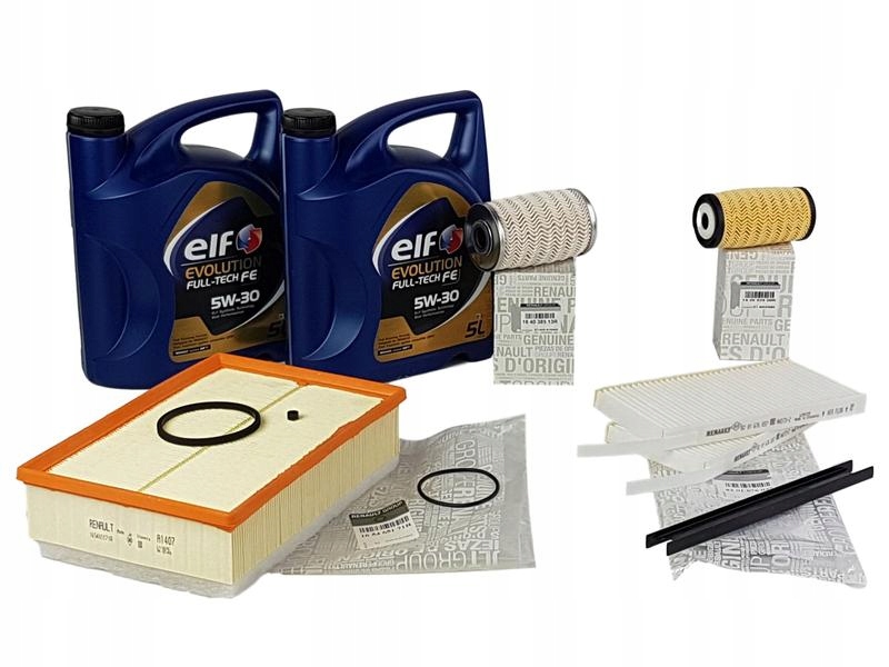 OE RENAULT ZESTAW FILTRÓW+OLEJ MASTER III 2.3 DCI Pojemność opakowania 5 l