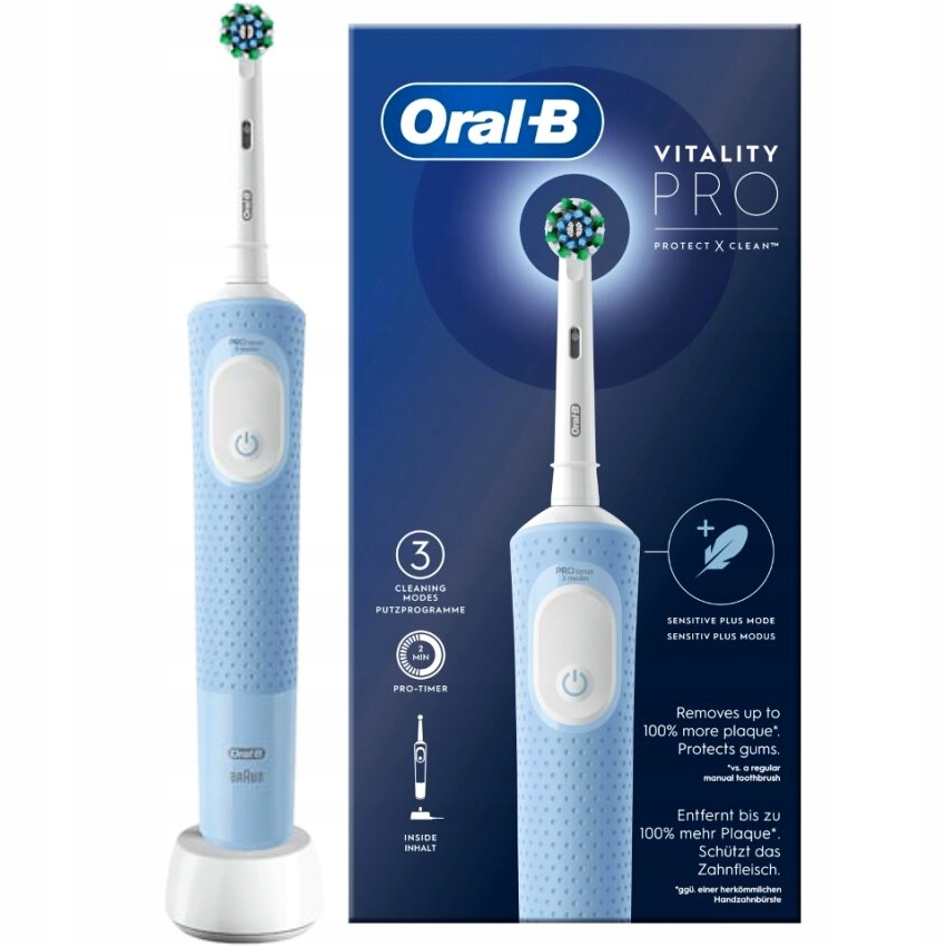 Szczoteczka Elektryczna do Zębów Oral-B Vitality Pro D103 Box Blue