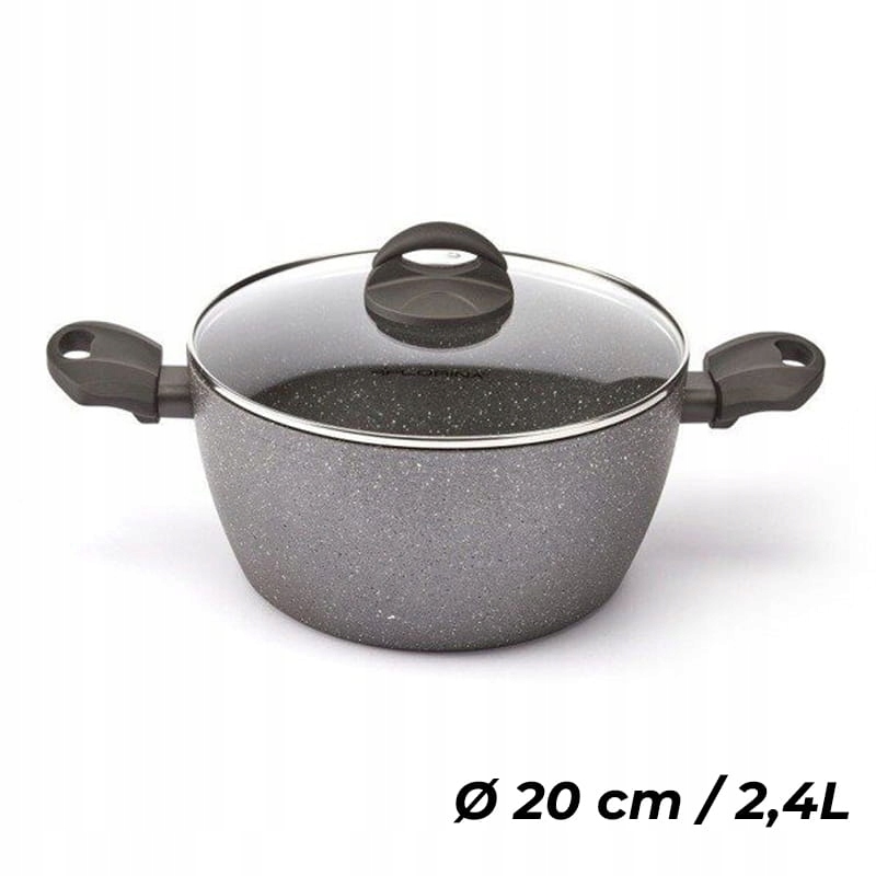 

Florina Garnek aluminiowy Lava Stone 20 cm 2,4L