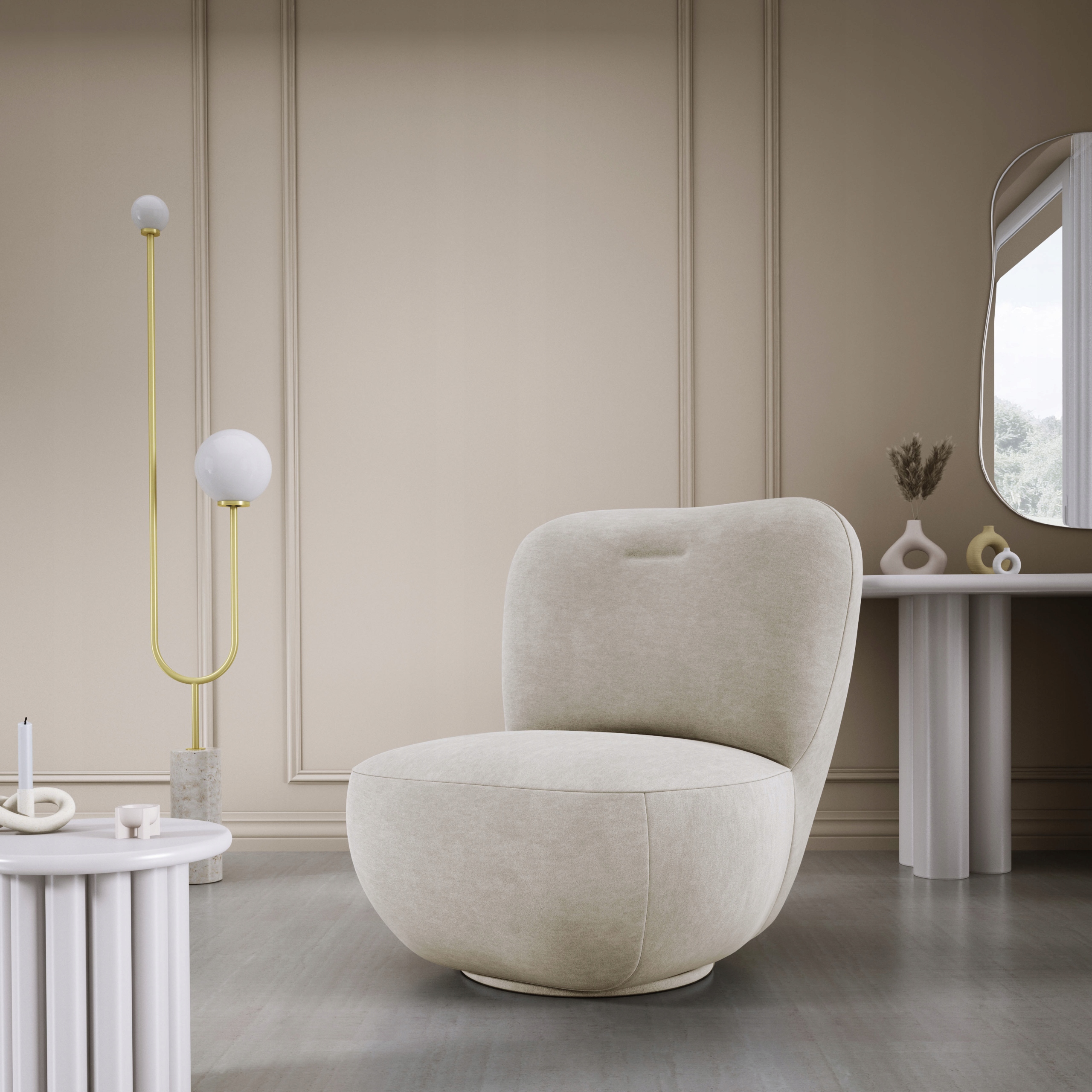 Moderní otočné křeslo Luis II Novinka