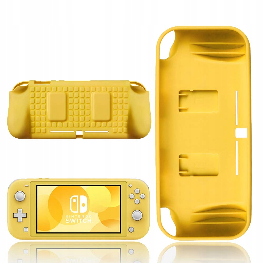 Pouzdro z Tpu s rukojetí Handgrip pro konzoli Ns Switch Lite Žluté