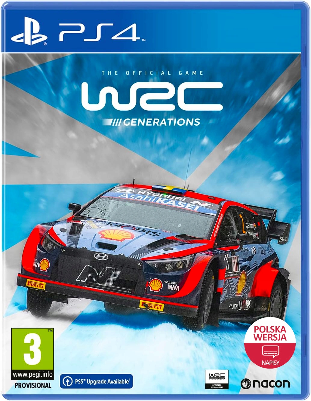 WRC Generations PlayStation 4 (PS4) pudełkowa