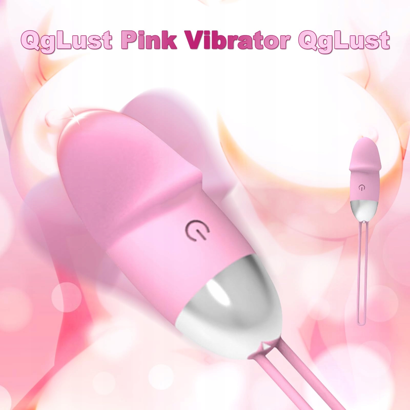 QGLUST Wibrator Deluxe Zdalnie Sterowany Dildo 10 Trybów Wibracji G Punkt — miniatura 2