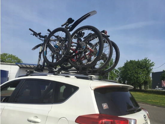 Bagaznik rowerowy Aguri Marathon srebrny Model Marathon