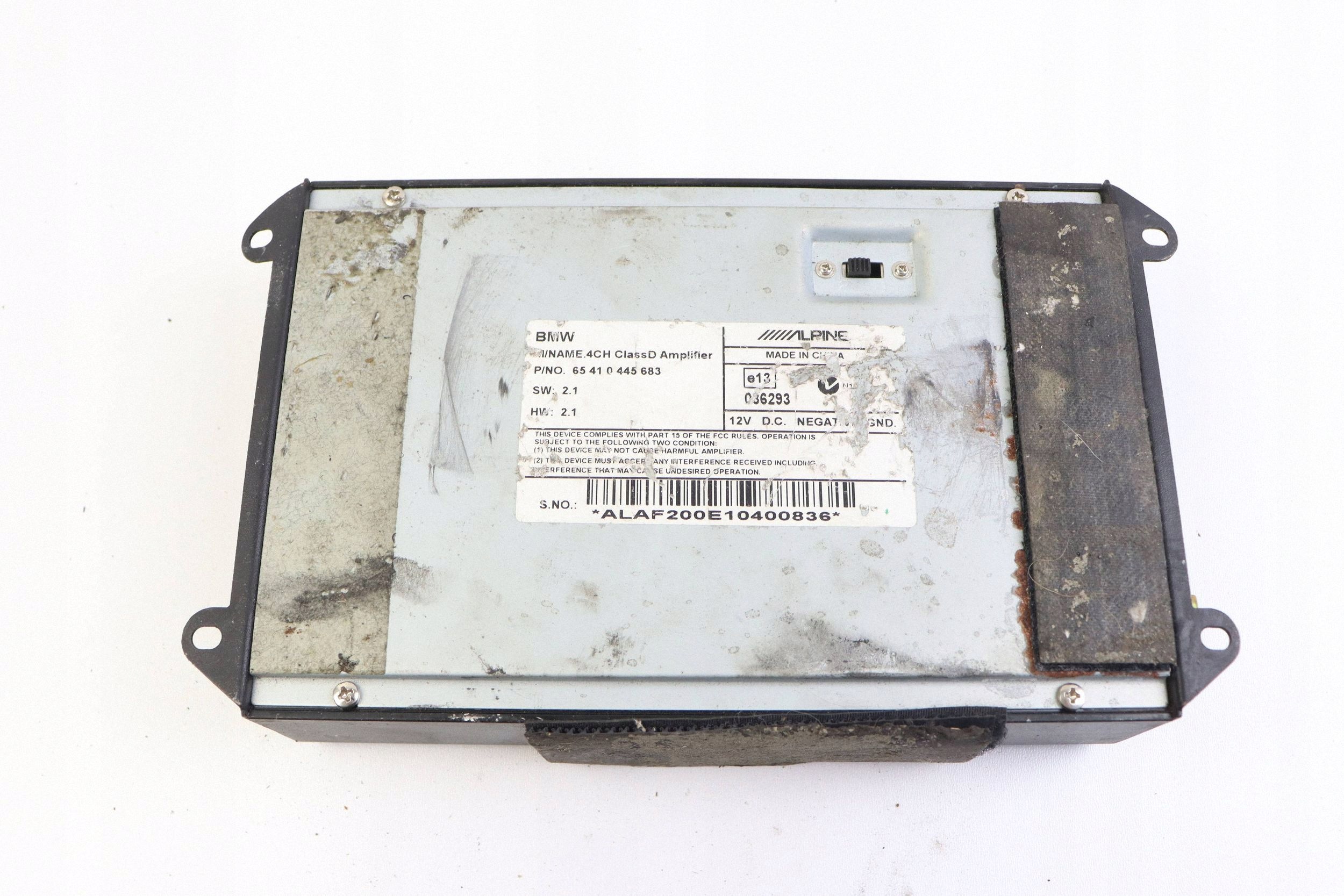 BMW 3 E90 E91 E87 amplifier AUDIO module AUDIO 65410445683 EUROPA