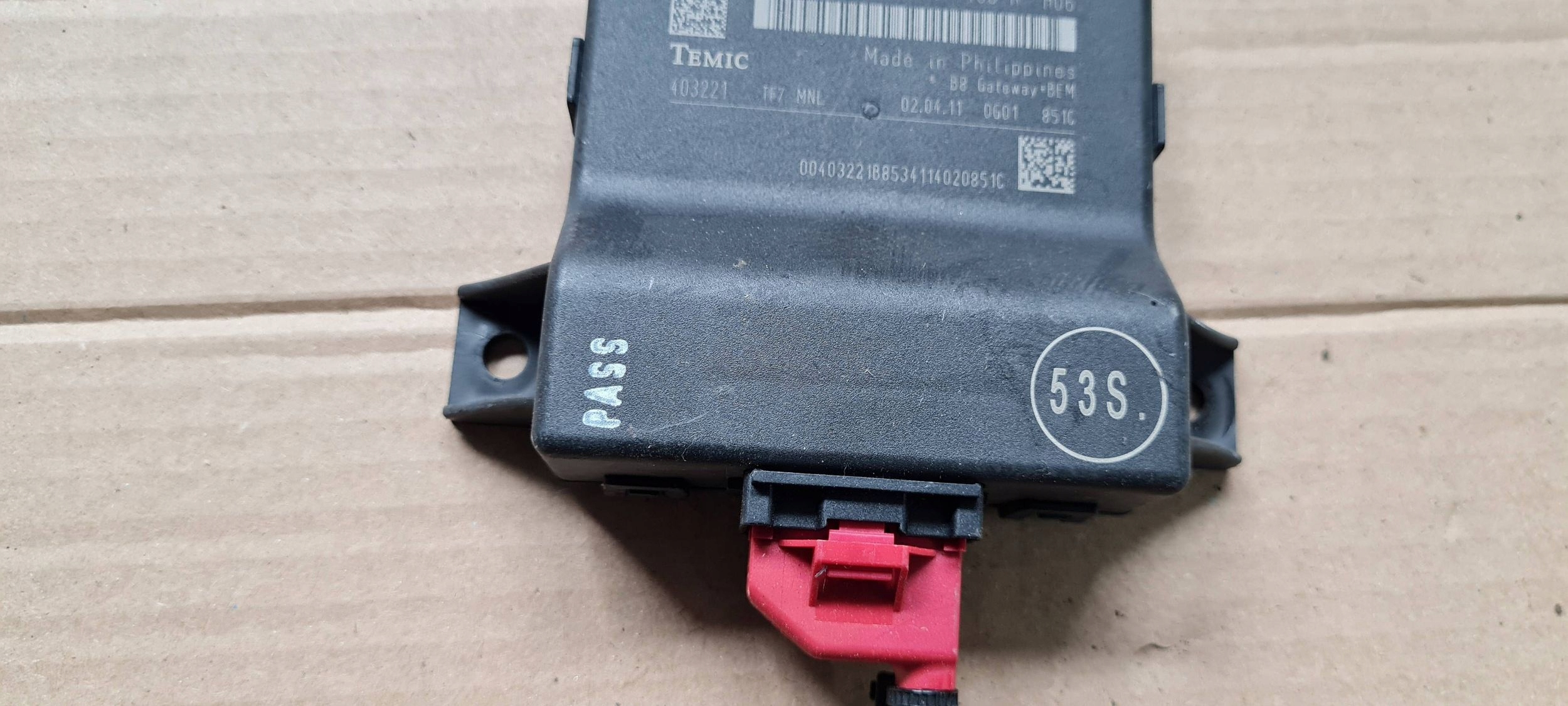 Q5 8R control unit module GATEWAY 8T0907468AB A4 B8 A5