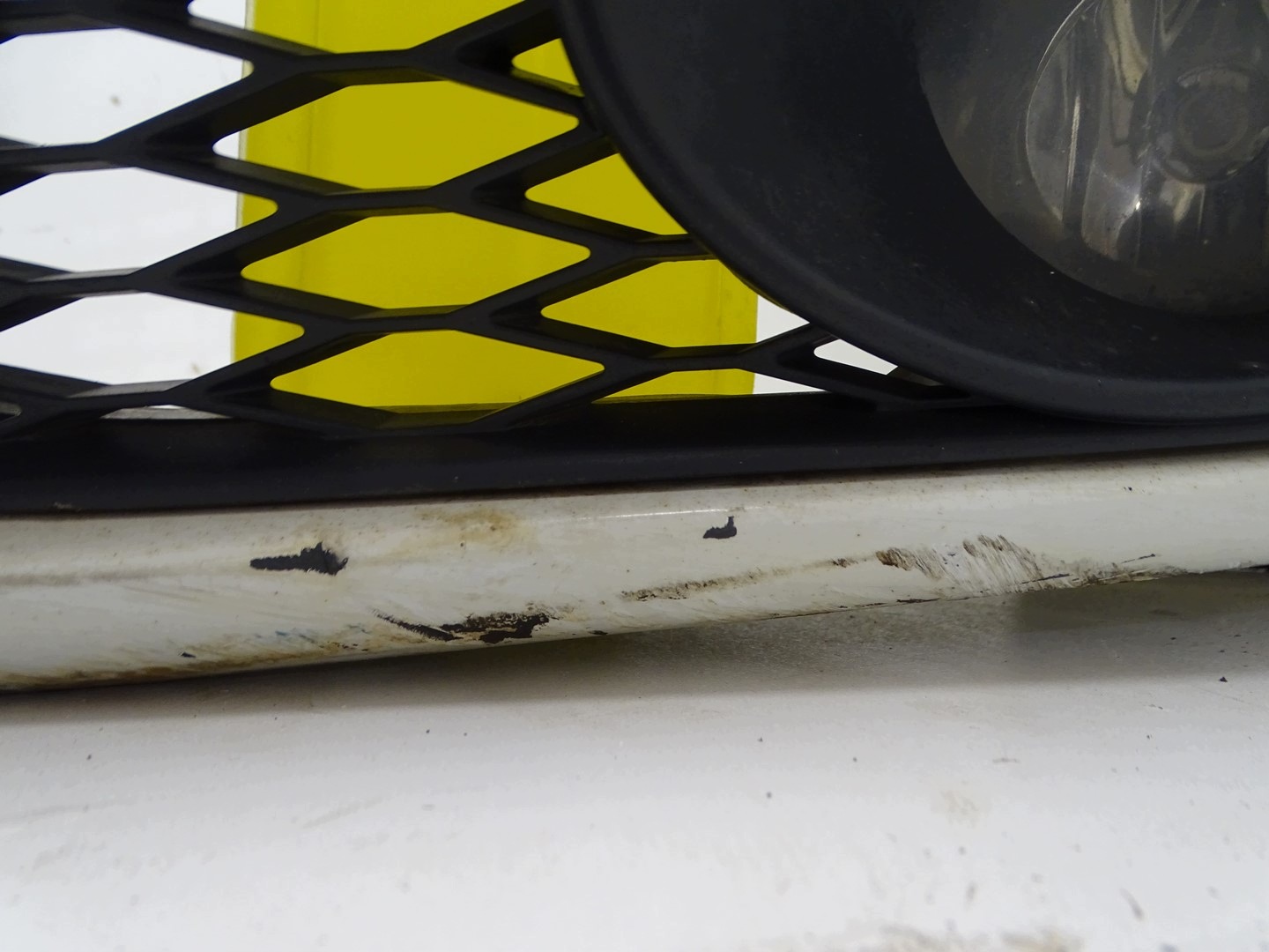 bumper front front AUDI Q7 4L LIFT S-LINE PDC washer