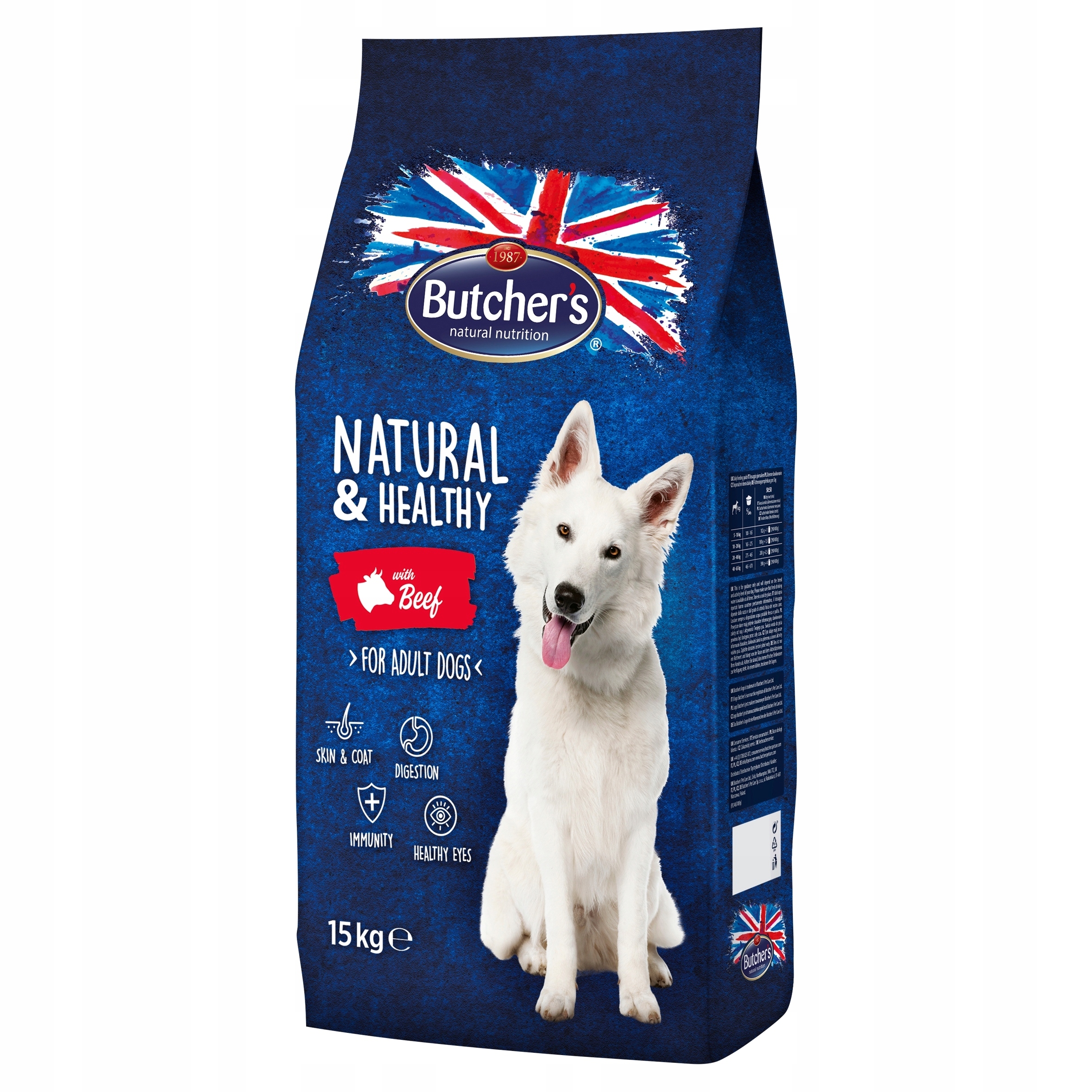 Levně Butcher's granule pro psy Blue s hovězím masem 15 kg