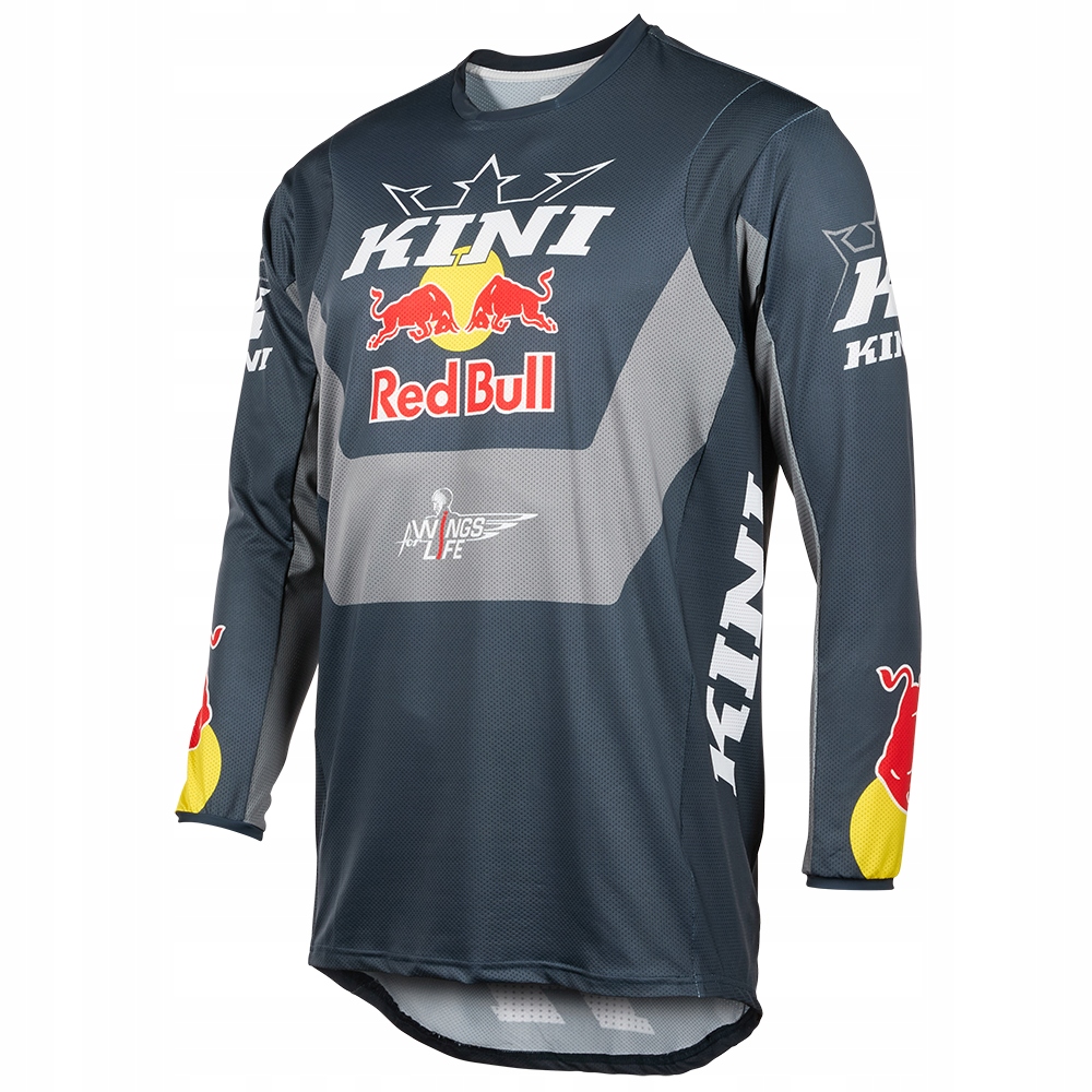 Kini Red Bull MXC Jersey 1.0 anthracite XL Bluza Tričko cross enduro