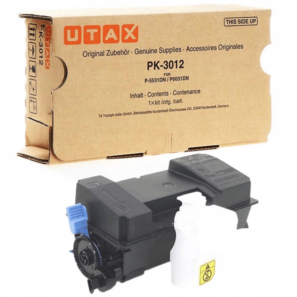 Nowy Toner 1T02T60UT0 PK3012 Black Utax P-5531DN P-6031DN