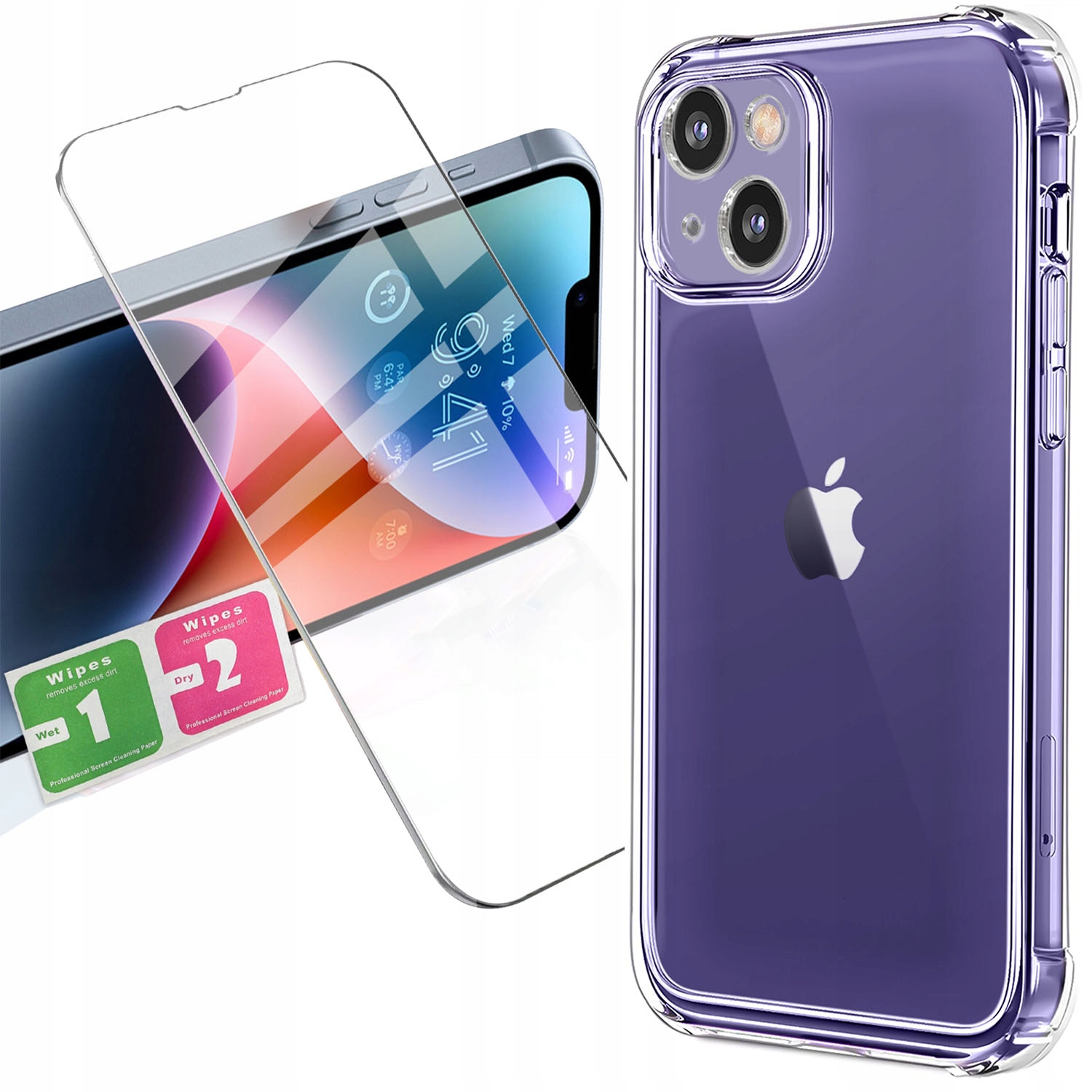 

Etui Anti Shock do iphone 12/12 Pro Szkło 9H!