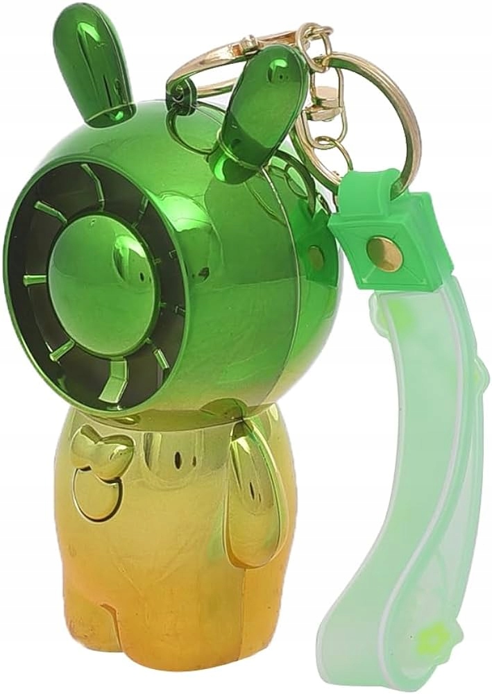 WIATRAK MIŚ PRZENOŚNY WENTYLATOR WIATRACZEK PODRÓŻNY MINI PODRĘCZNY+KABEL Marka PrzydaSie