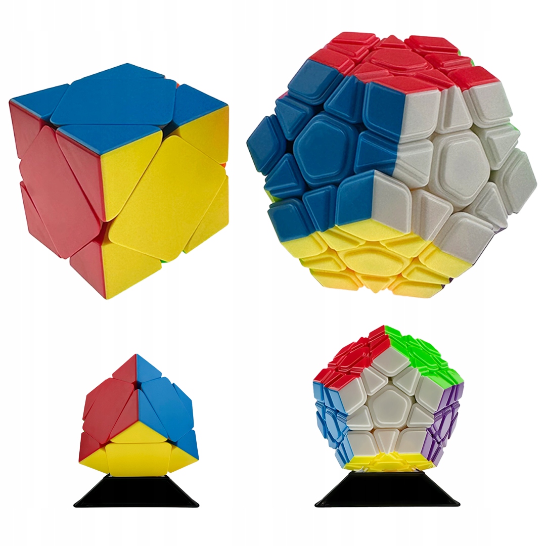 ZESTAW Kostka SKEWB + MEGAMINX ORYGINALNA GRATISY