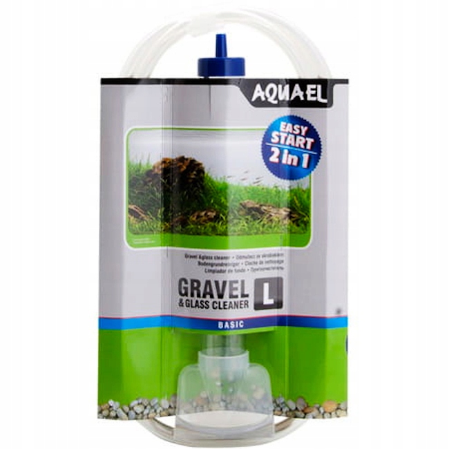 

Aquael Odmulacz Czyścik Do Szyb Akwarium 2w1 L
