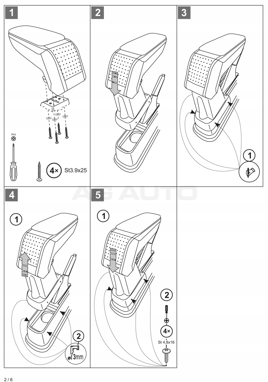 PODLOKIETNIK STANDARD Fiat Linea 2007 Part manufacturer Rati