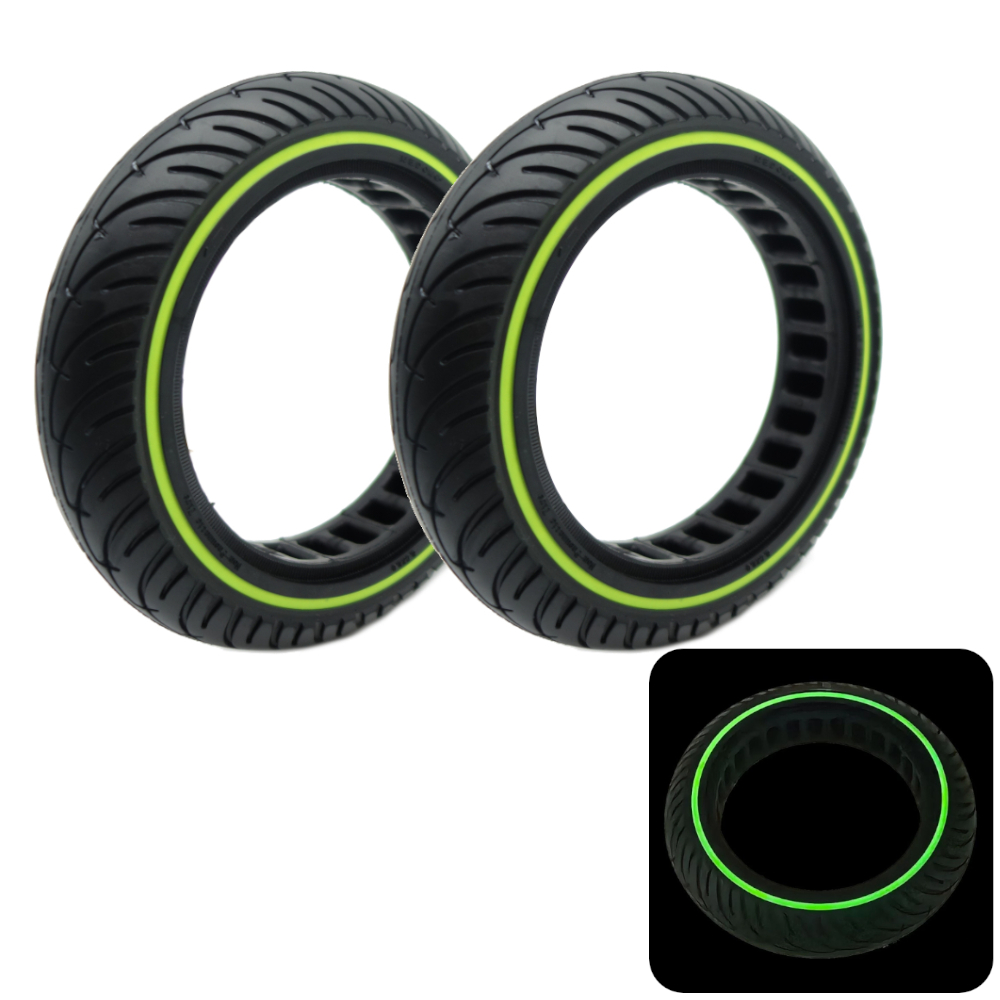 2x Bezdušová pneumatika 8.5x2" s fluorescenčním páskem pro Xiaomi M365 Pro 2