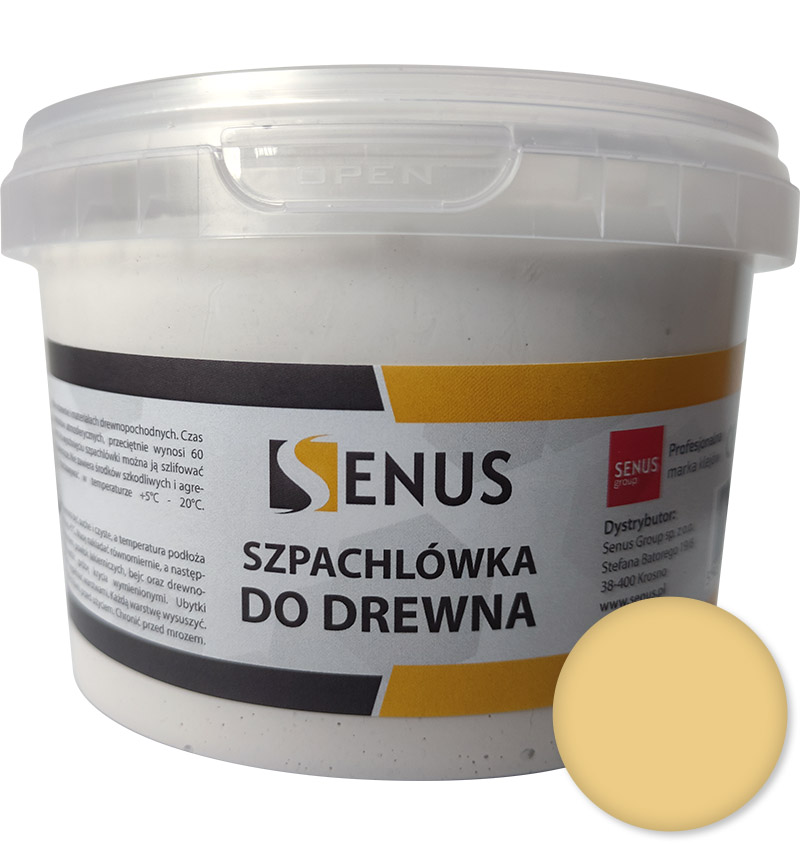 

Szpachlówka do drewna Senus 1kg Sosna Jasna