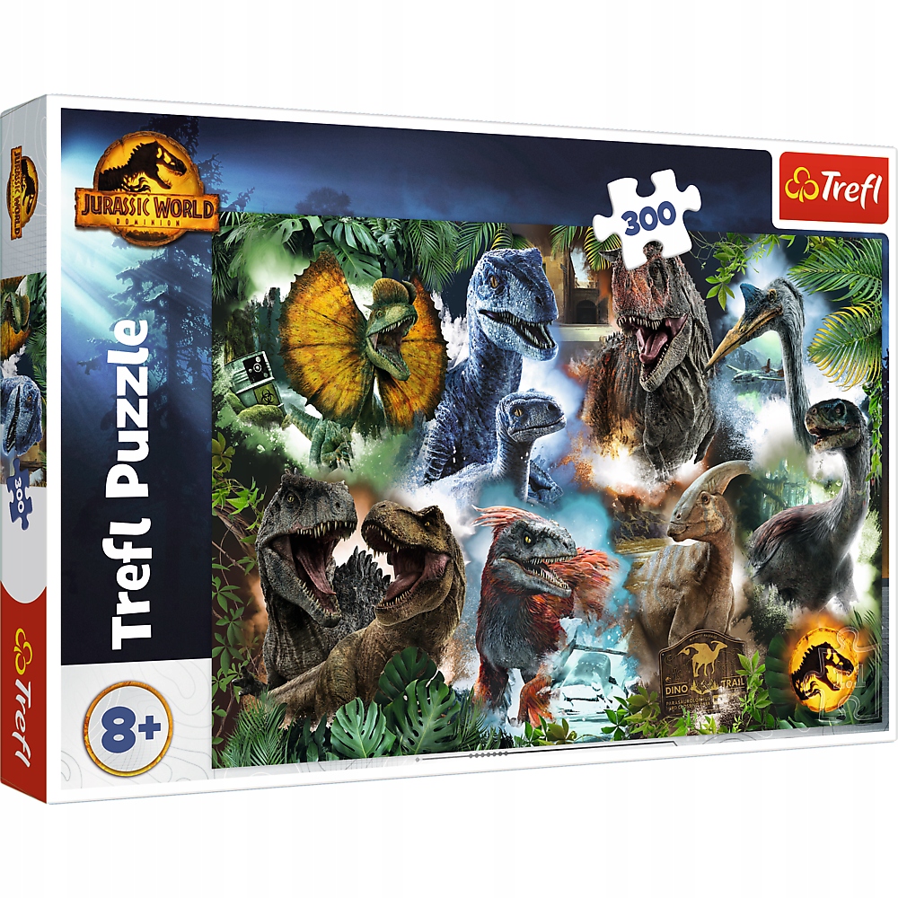 

Puzzle 300 El Ulubione dinozaury Trefl 23013