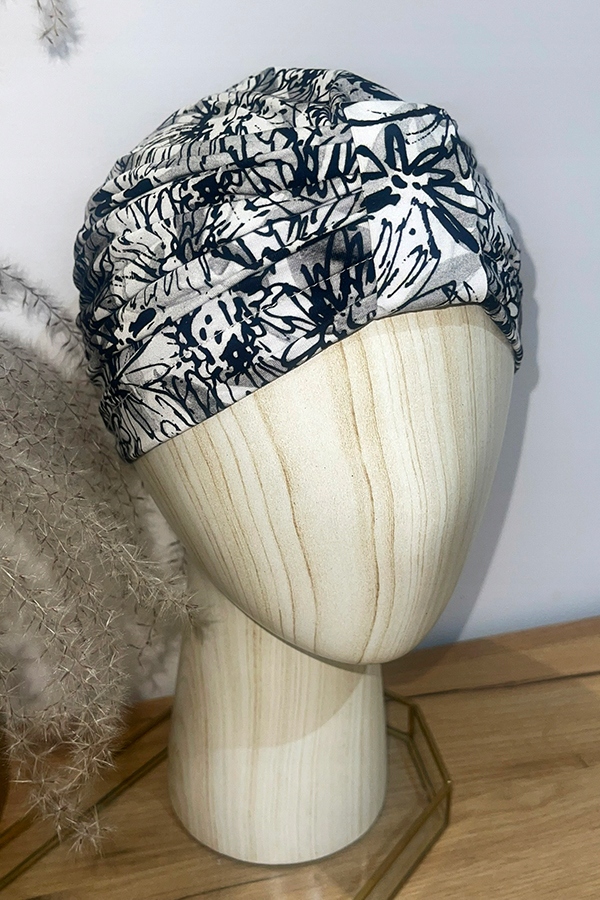 Turban WIOLA B/180 Bambus Turbany po chemioterapii Marka inna