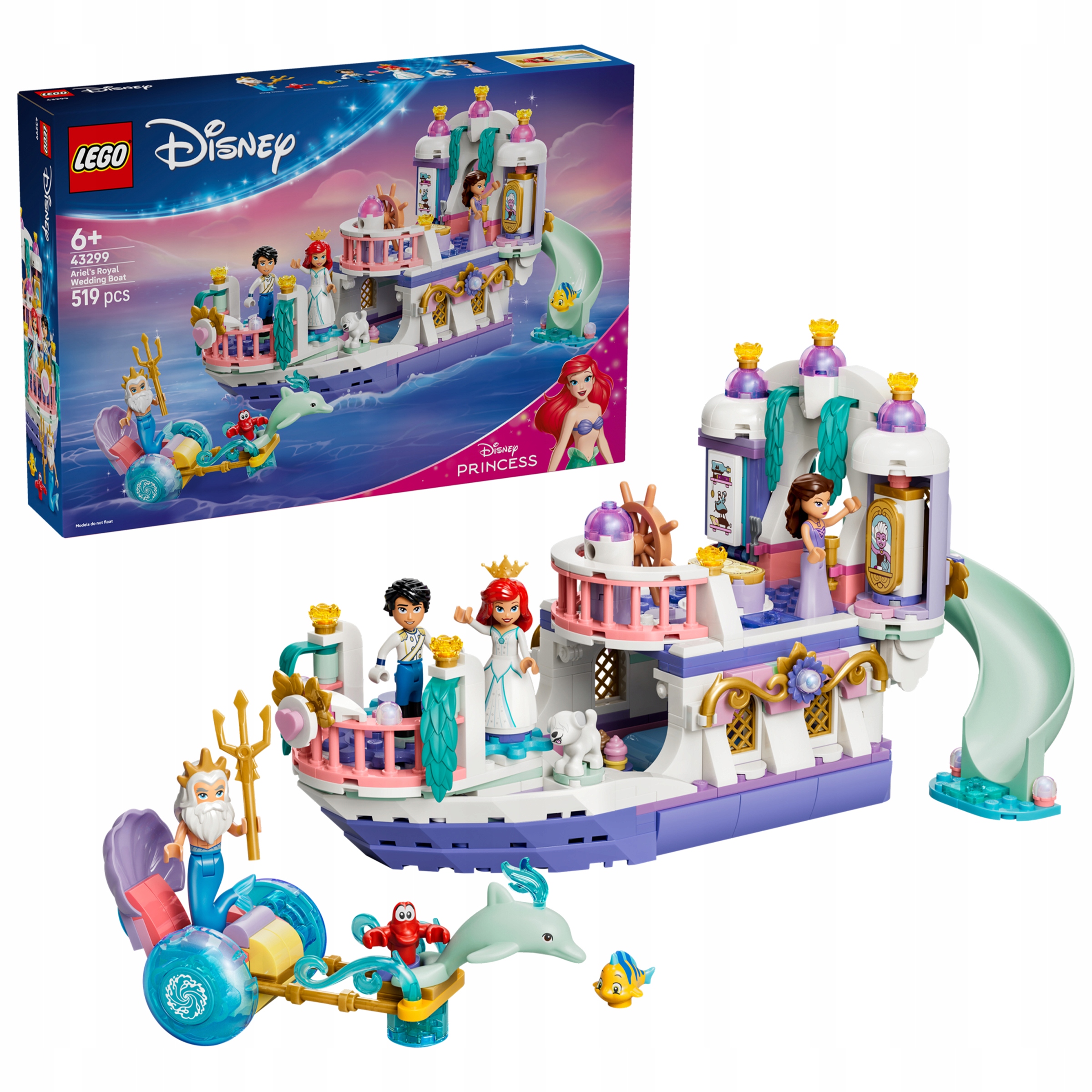 Lego Disney 43299 Královská Loď Arielky