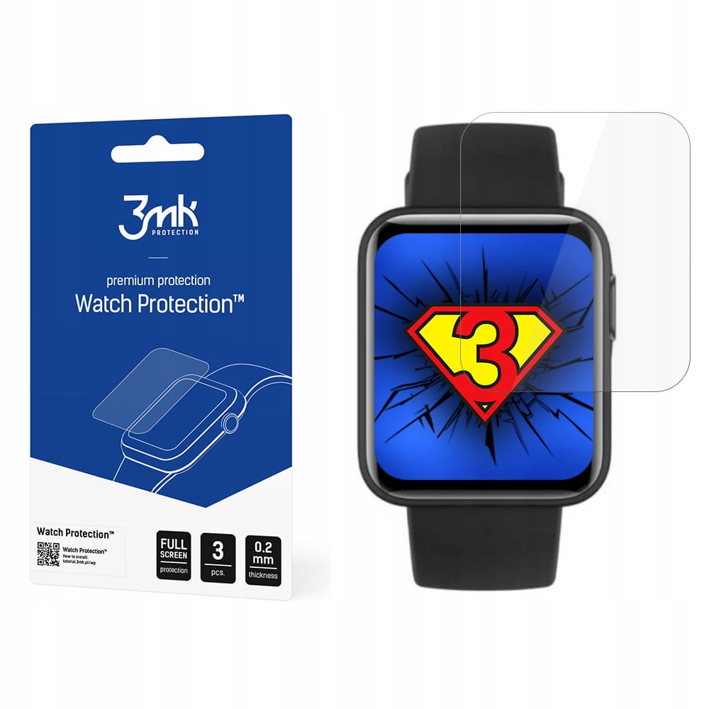 

Folia na Xiaomi Mi Watch Lite 3mk Watch Protection
