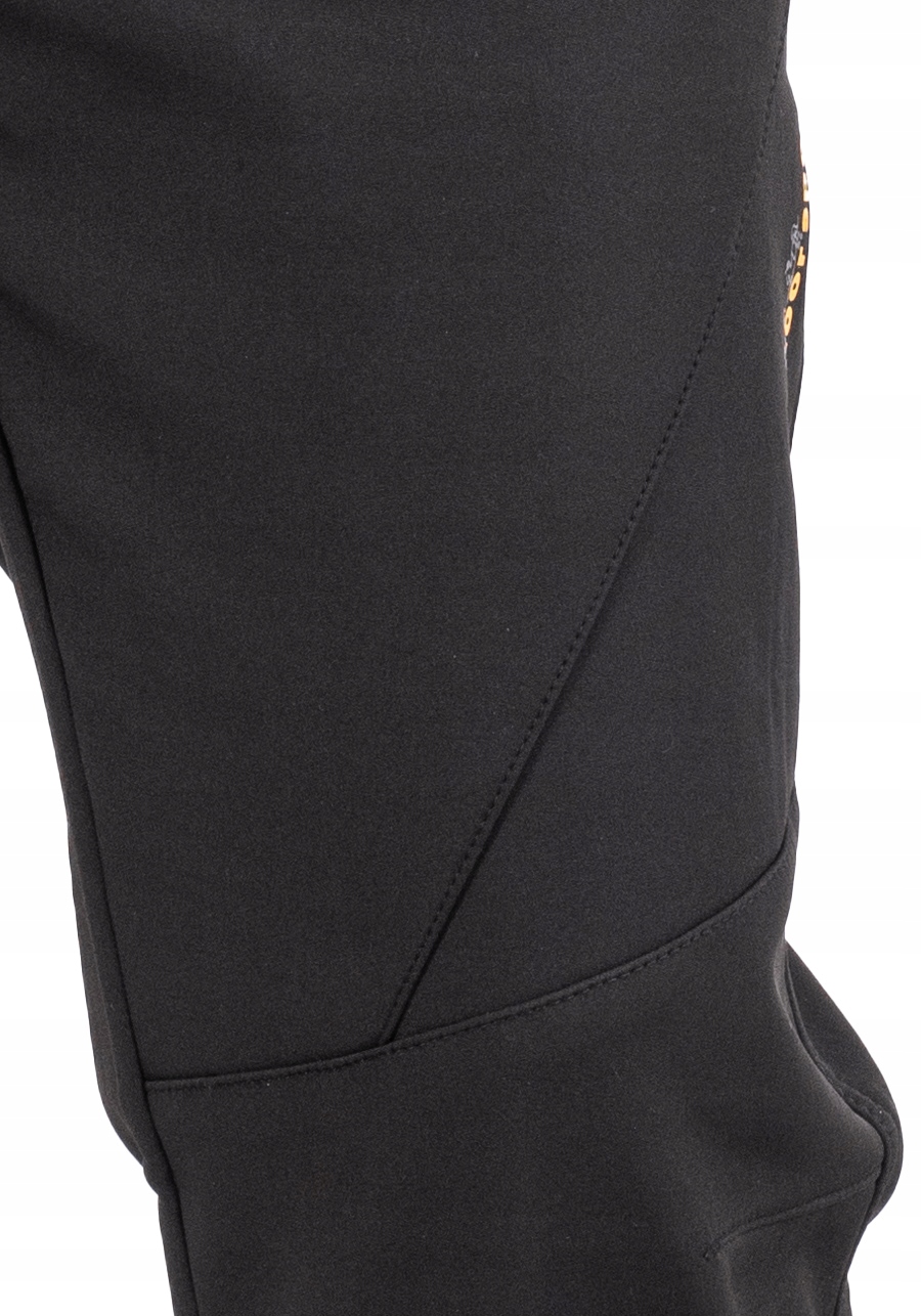 SPODNIE TREKKINGOWE CZARNE SOFTSHELL FREZZI R. 2XL Kolor czarny