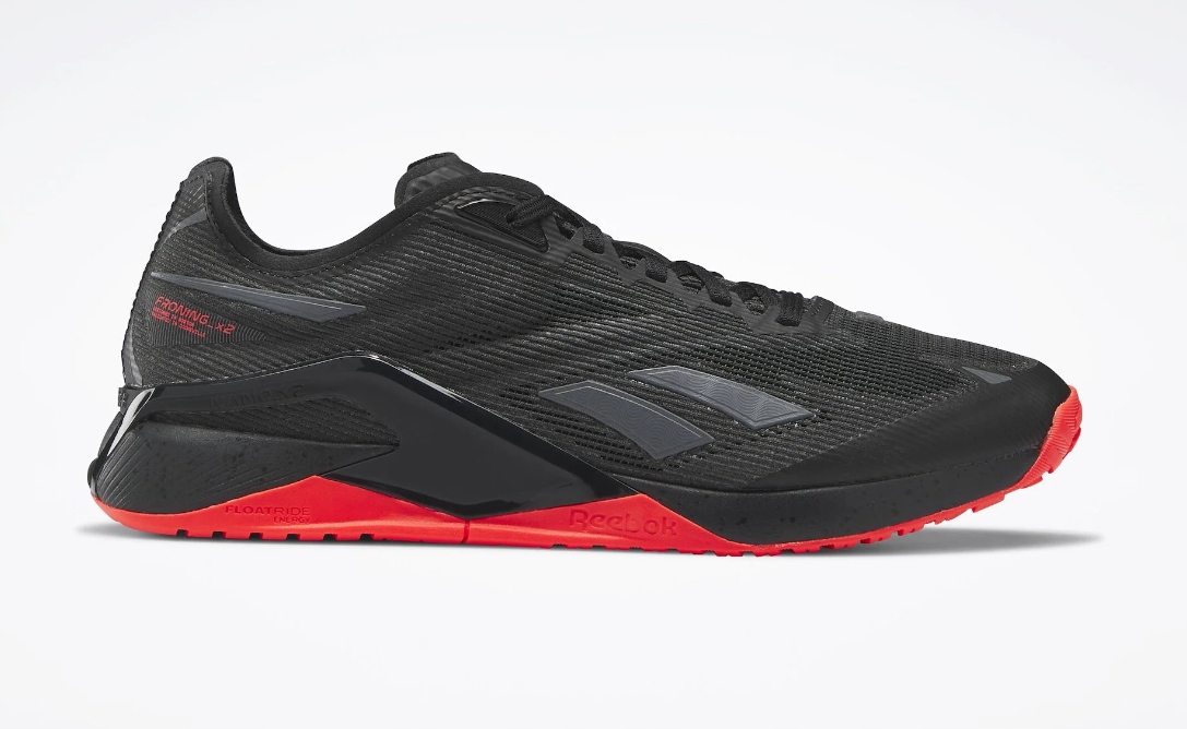 Reebok Nano X2 Froningová Sportovní Obuv Černá S Vázáním 36,5 3D3G10* Pozadí