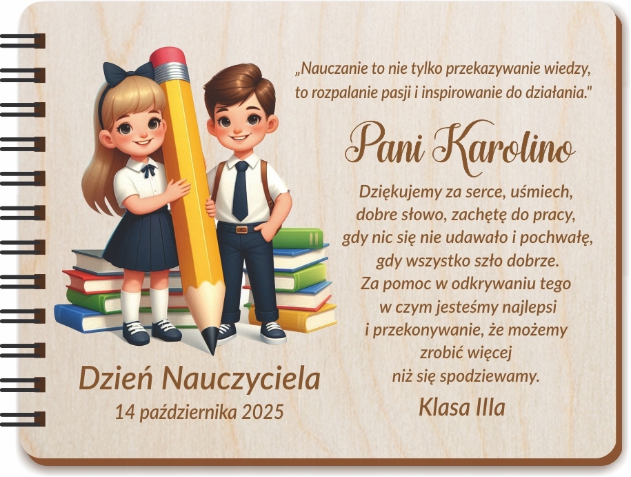 ALBUM PREZENT DLA WYCHOWAWCY NA DZIEŃ NAUCZYCIELA N7