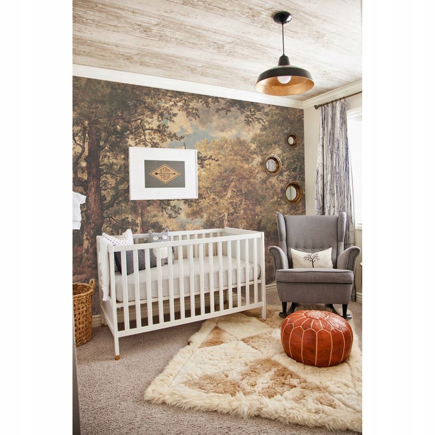 

Samoprzylepna fototapeta Jesienny las 290x290 cm