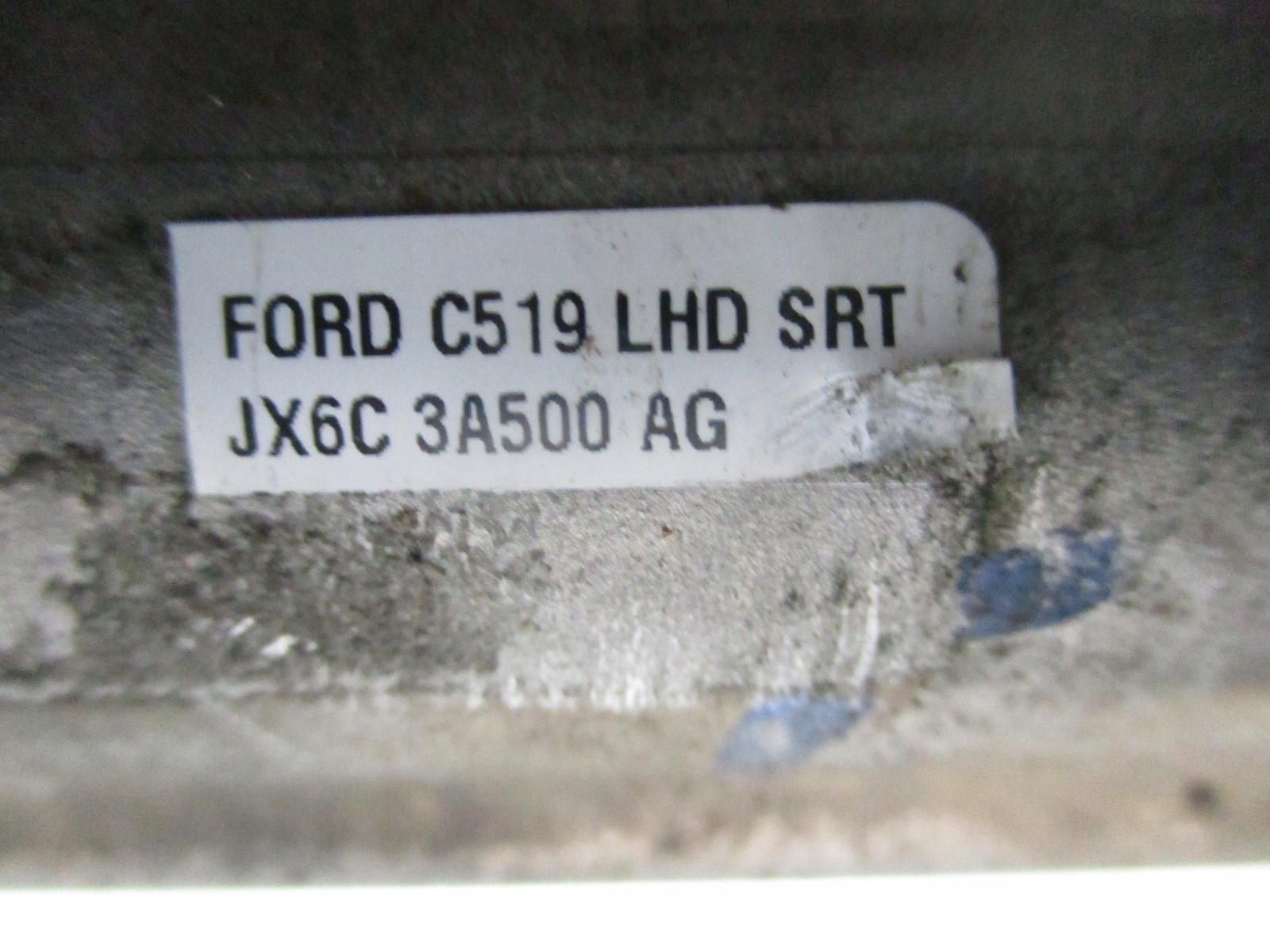 control Ford FOCUS MK4 JX6C-3A500-AG