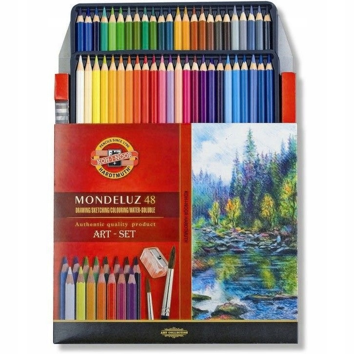 Pastelky Mondeluz 48kol štětectemperovka 3713048003KZ Kohinoor