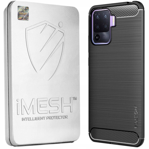 

Etui Do Oppo Reno 5 Lite Pokrowiec Imesh Carbon