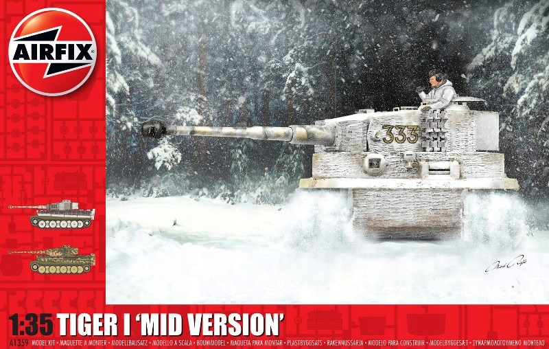 Airfix 1359 Tiger I střední verze 1:35