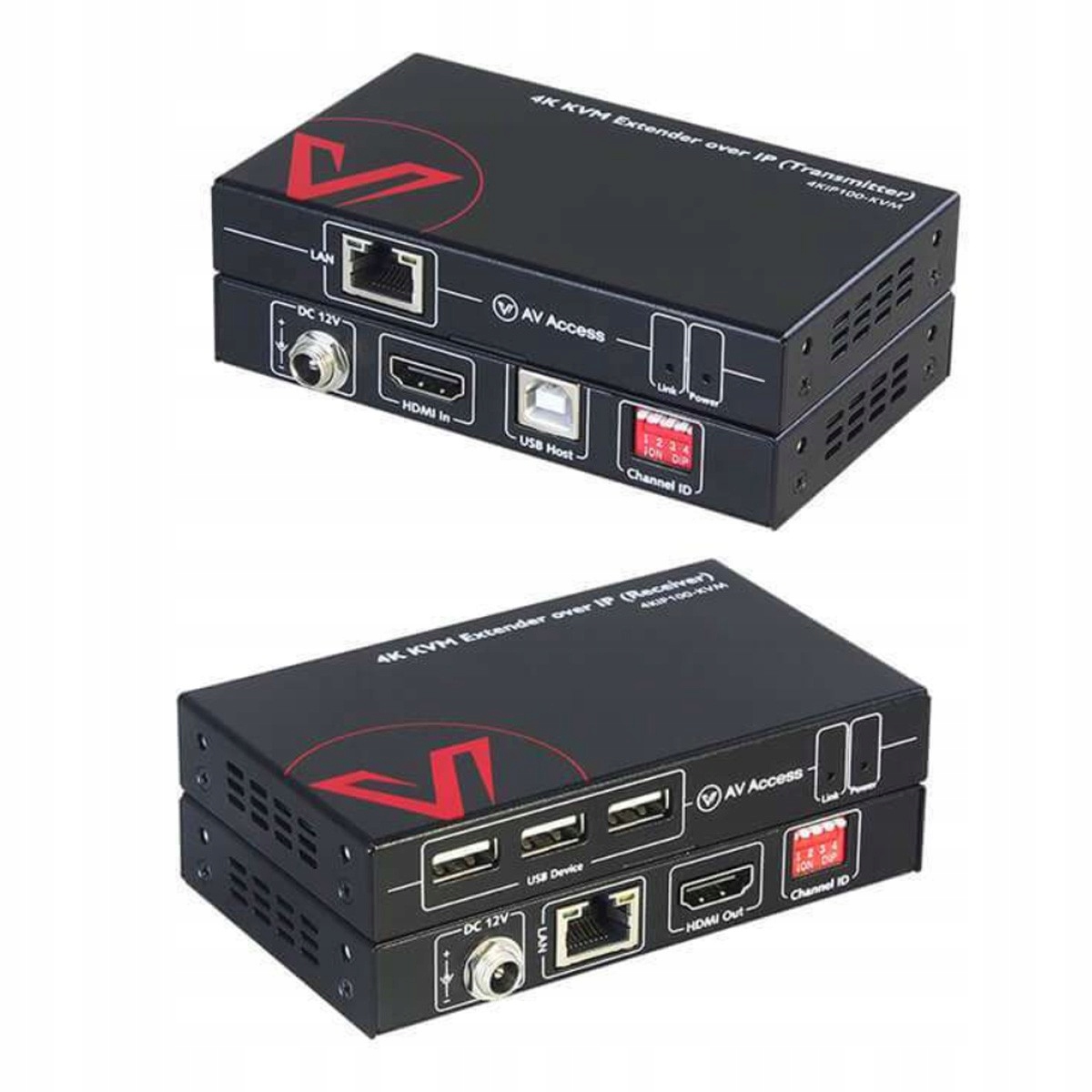 Av přístupový 4K Hdmi Kvm extender přes Ip, 120m. Usb, nulová latence 1080P@120Hz