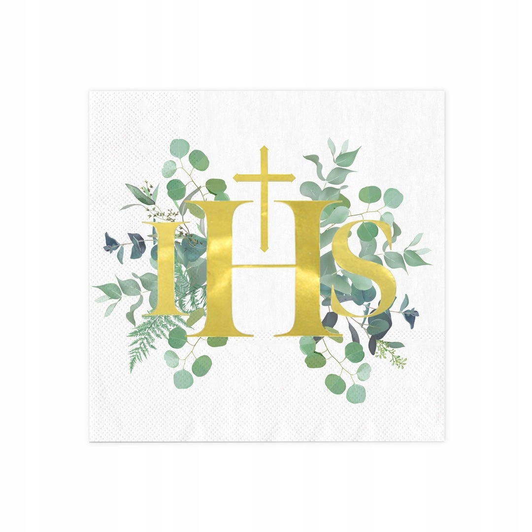 Zestaw Komunijny KOMUNIA ŚWIĘTA Bieżnik Serwetki Komunijne Etui na Sztuće Marka inna marka