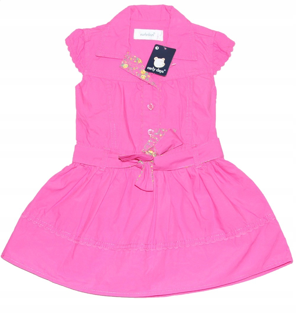 

Różowa sukienka Early Days Primark 9-12 m 74 cm