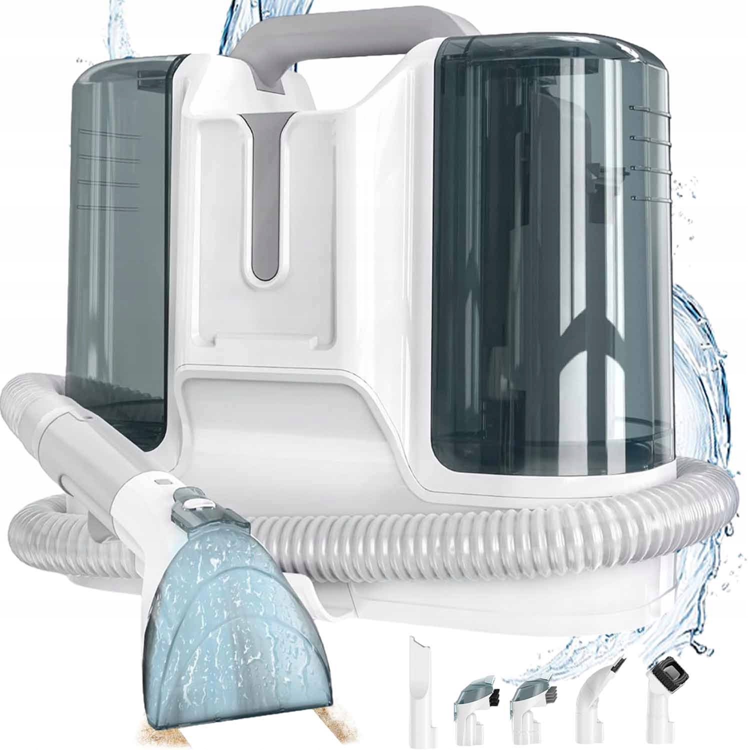 Silný Čisticí Prostředek Na Mokré A Suché Čištění Koberců S 6 Hlavami