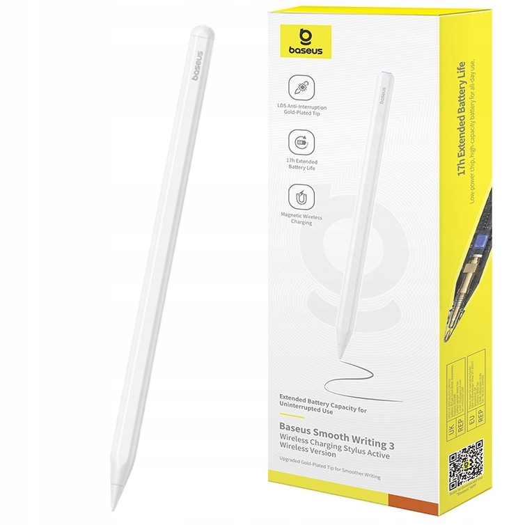 Baseus Aktivní Stylus Přesný Magnetický Stylus Pro Dotykové Obrazovky