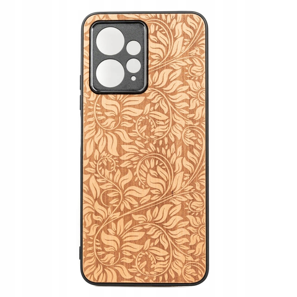 Dřevěné Pouzdro Bewood Redmi Note 12 4G Jabloňové Listy