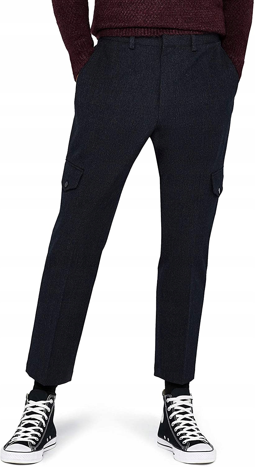 

Find Skinny Cargo Jogger Spodnie Materiałowe 40/32