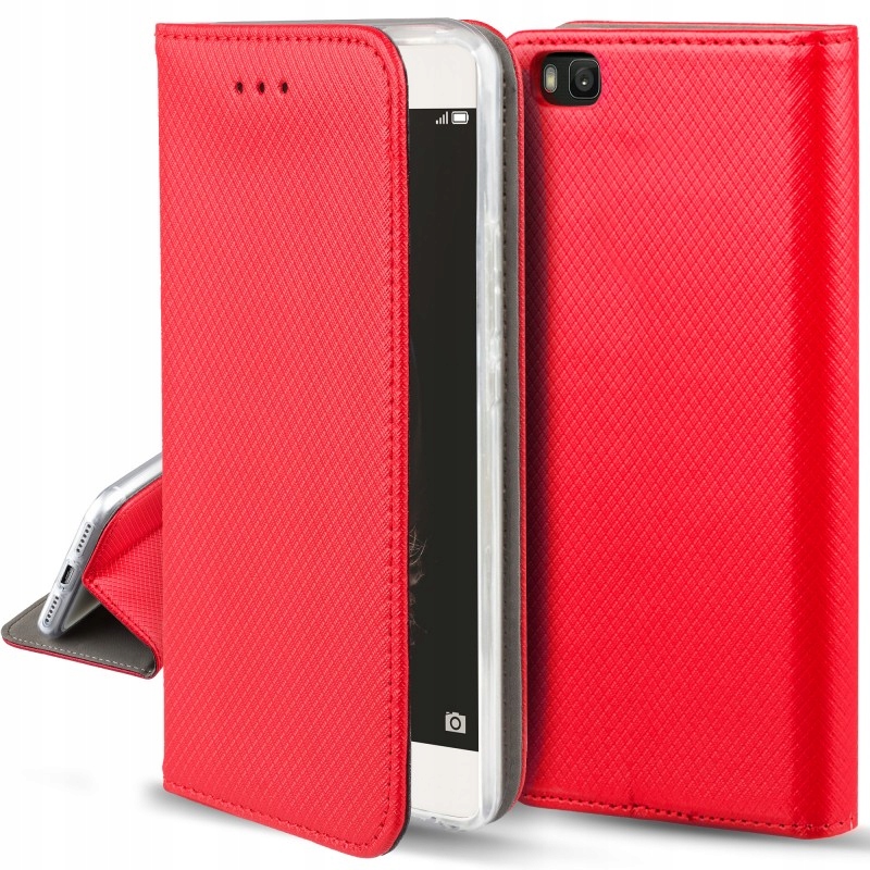 

Pokrowiec Futerał Huawei P8 Lite Szkło ALE-L21 Red