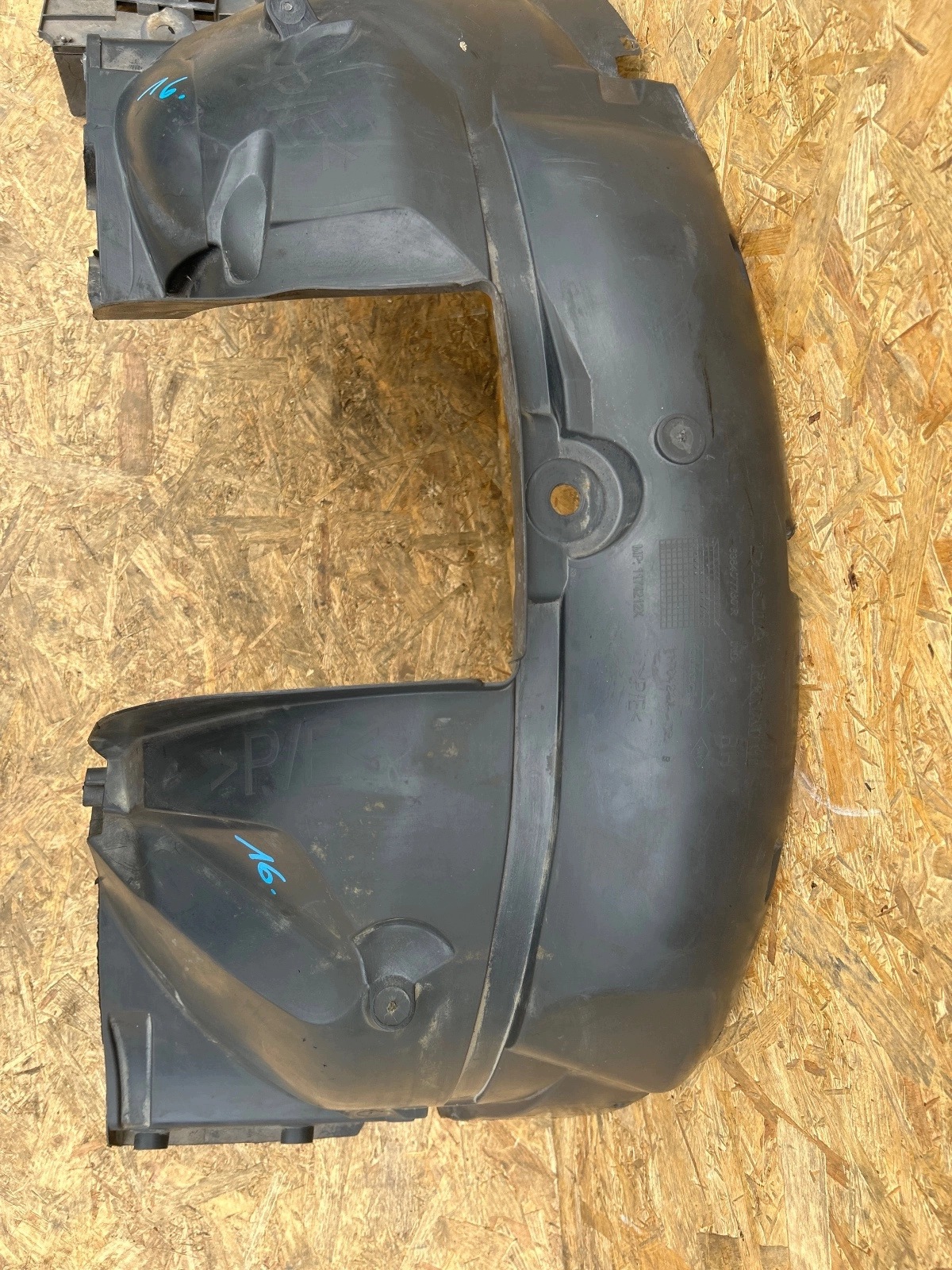 mudguard right front Dacia Logan II