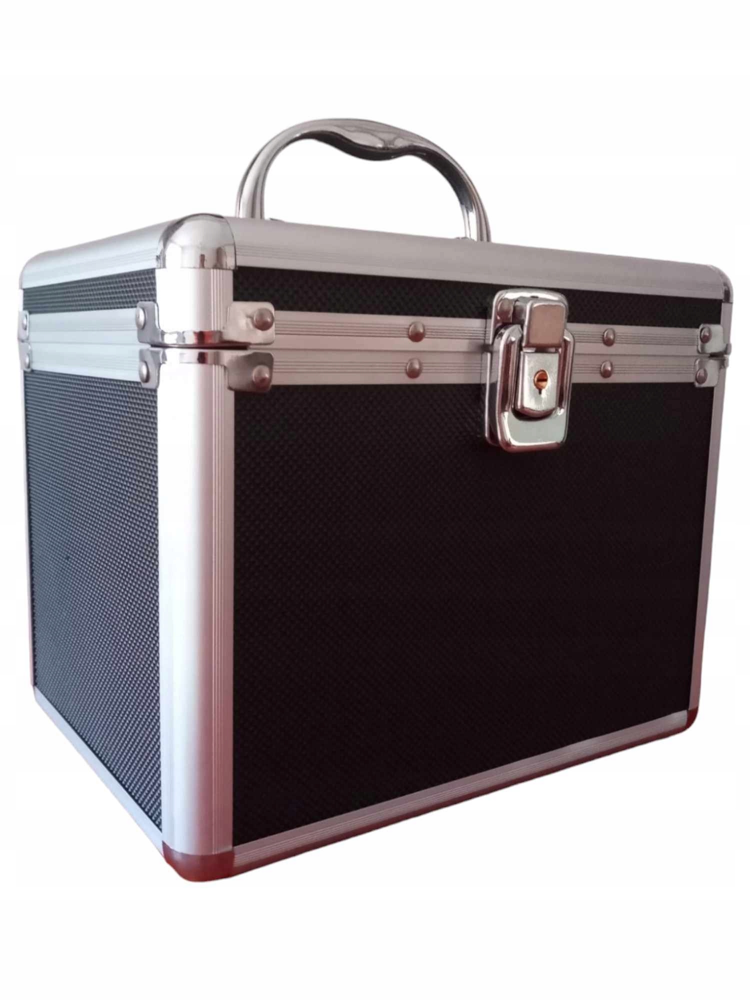 Kuferek pudełko Box Walizka na 120 Płyt CD DVD Bd-r Czarny