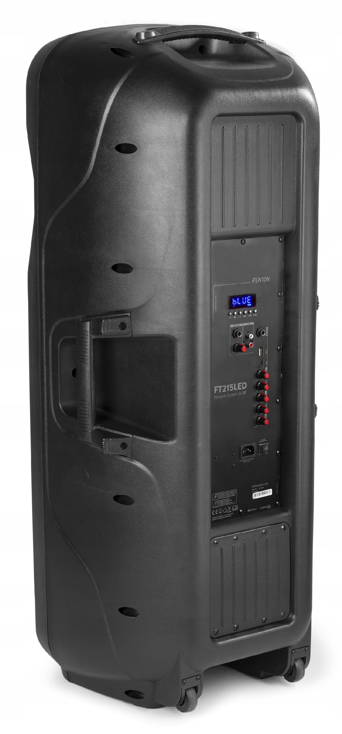 Kolumna aktywna przenośna Fenton FT215LED USB/BT Typ kolumna