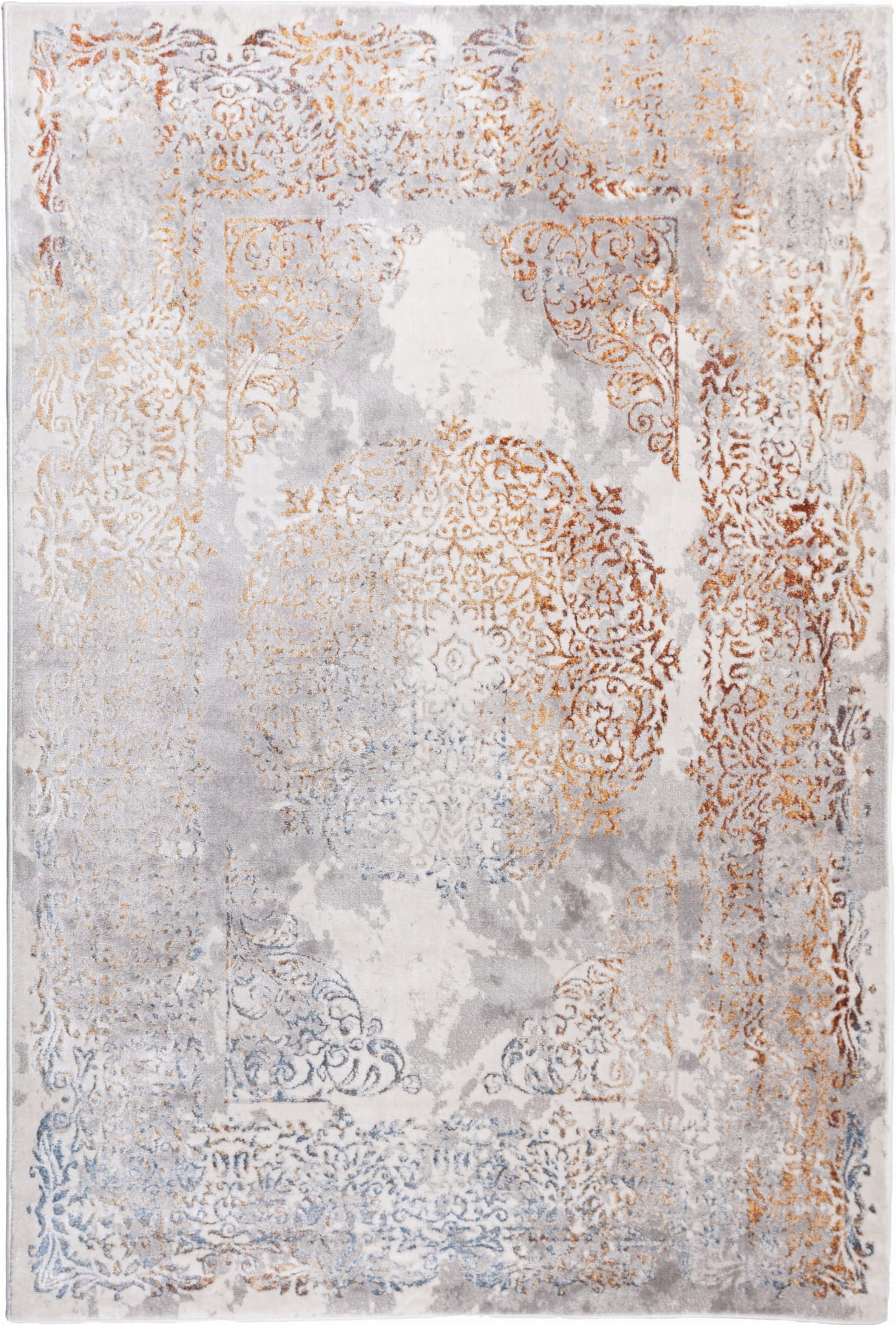 Elegantný koberec vo vintage štýle Relato 120 x 170 cm s rozetou